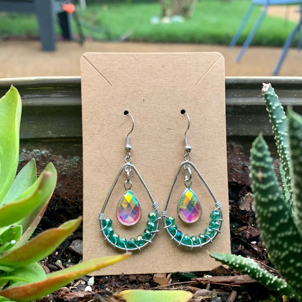 Crystal earrings ✨